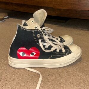 Converse Comme des Garçons high tops